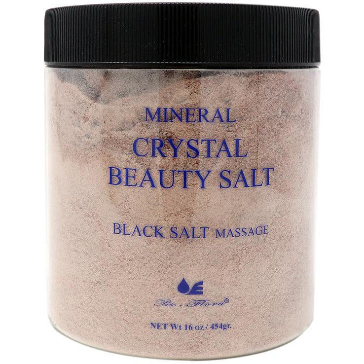 Bio Flora Himalayan Black Salt Mineral Crystal Bath, Massage & Acne Treatment