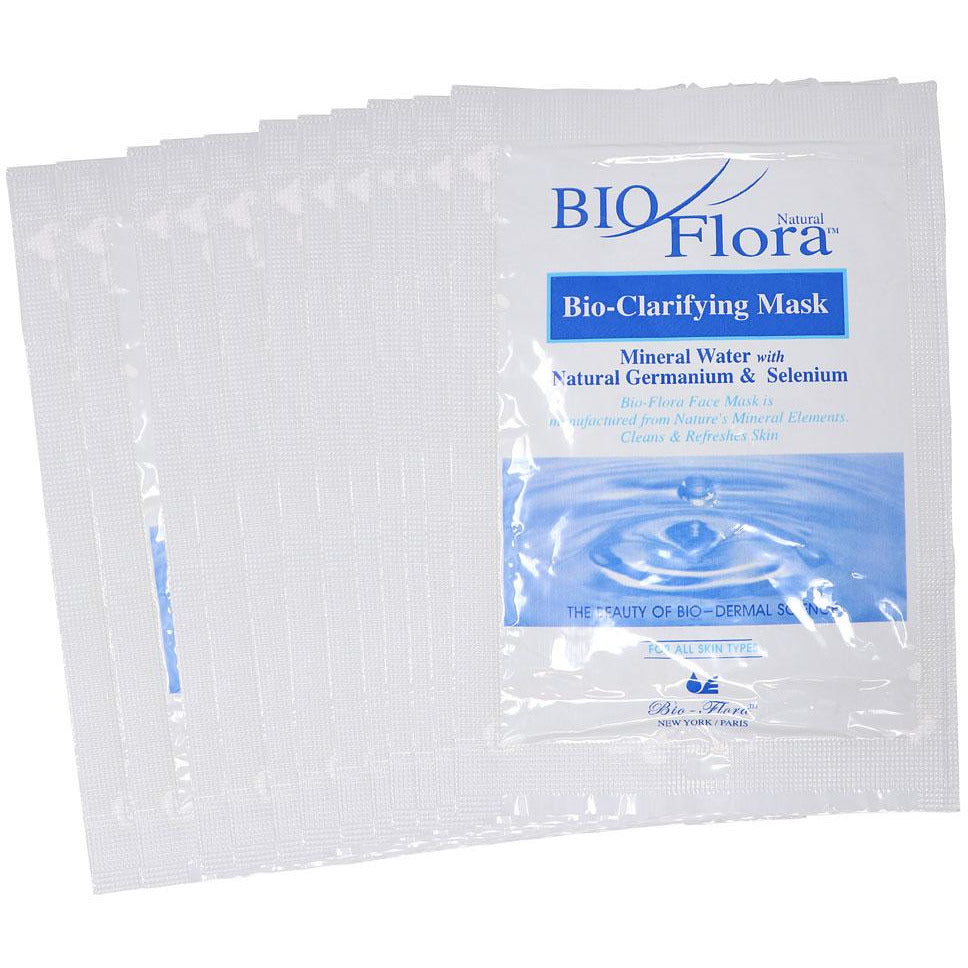 Bio Flora Natural 12 Clarifying Mask With Mineral Water, Natural Germanium & Selenium For All Skin Types
